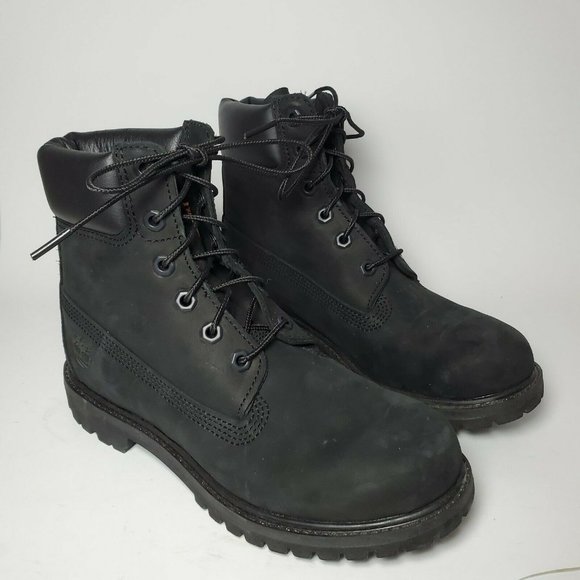 TIMBERLAND Women 6" Ankle Boots 8658A  Black - Picture 2 of 7